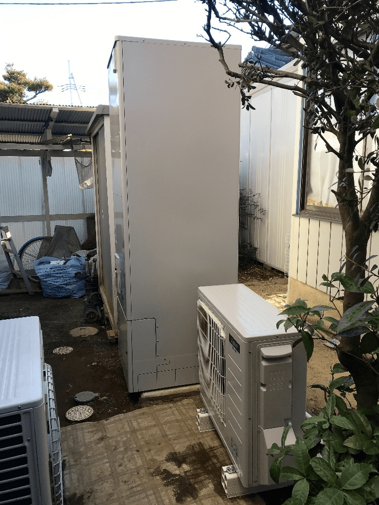 福岡県糟屋郡宇美町原田エコキュート交換工事U様