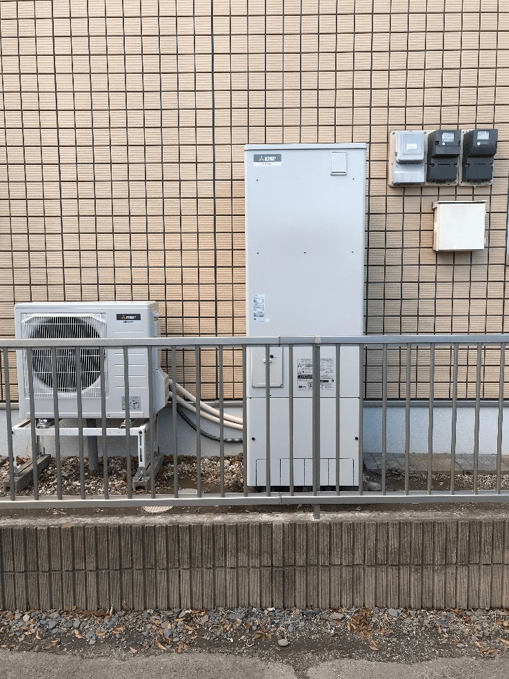 福岡県糟屋郡志免町片峰エコキュート交換工事K様