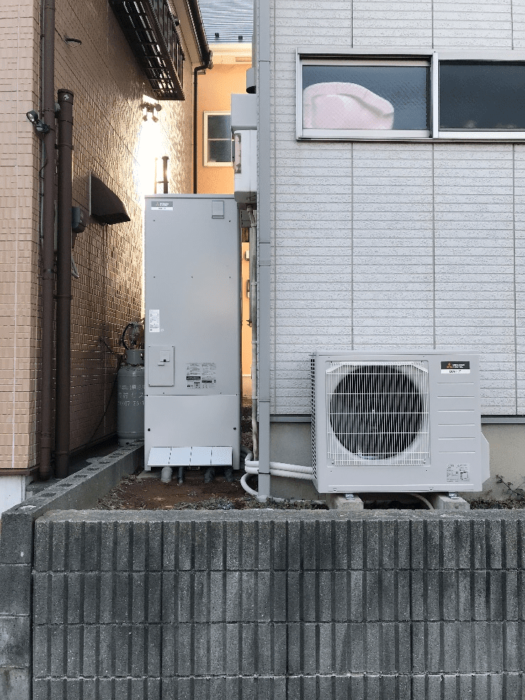 福岡県糟屋郡志免町別府エコキュート交換工事K様