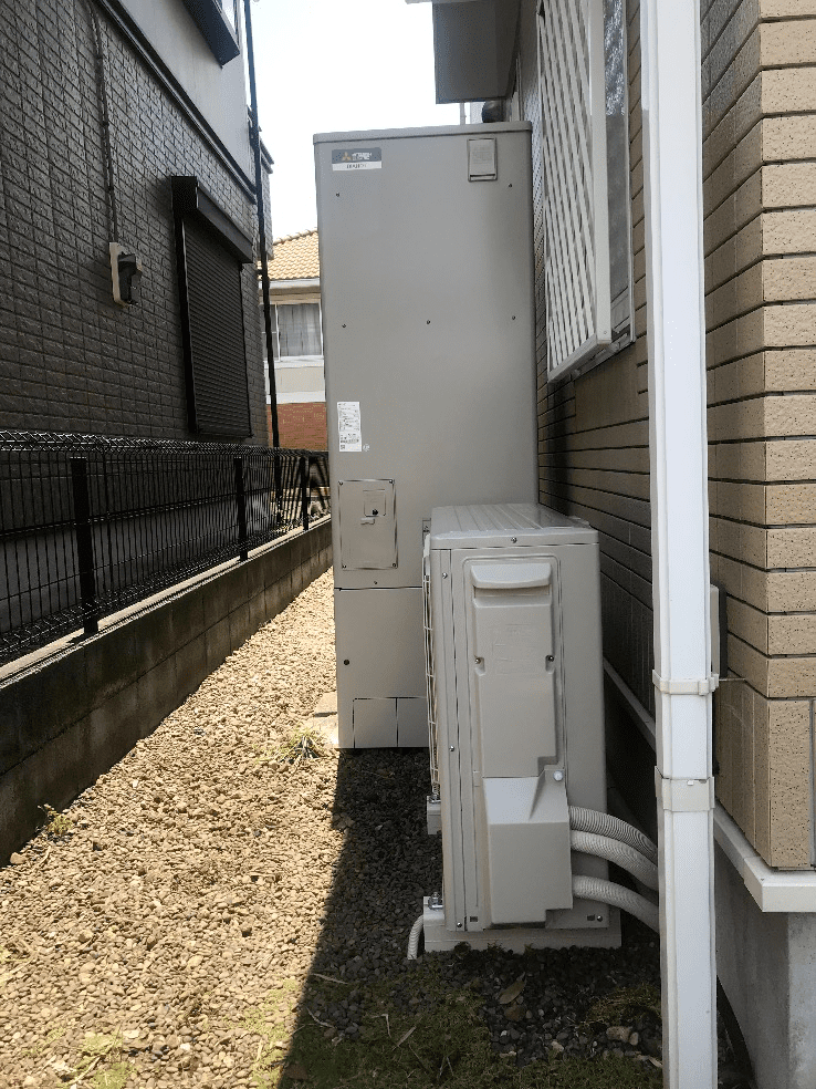 福岡県糟屋郡粕屋町原町エコキュート交換工事K様