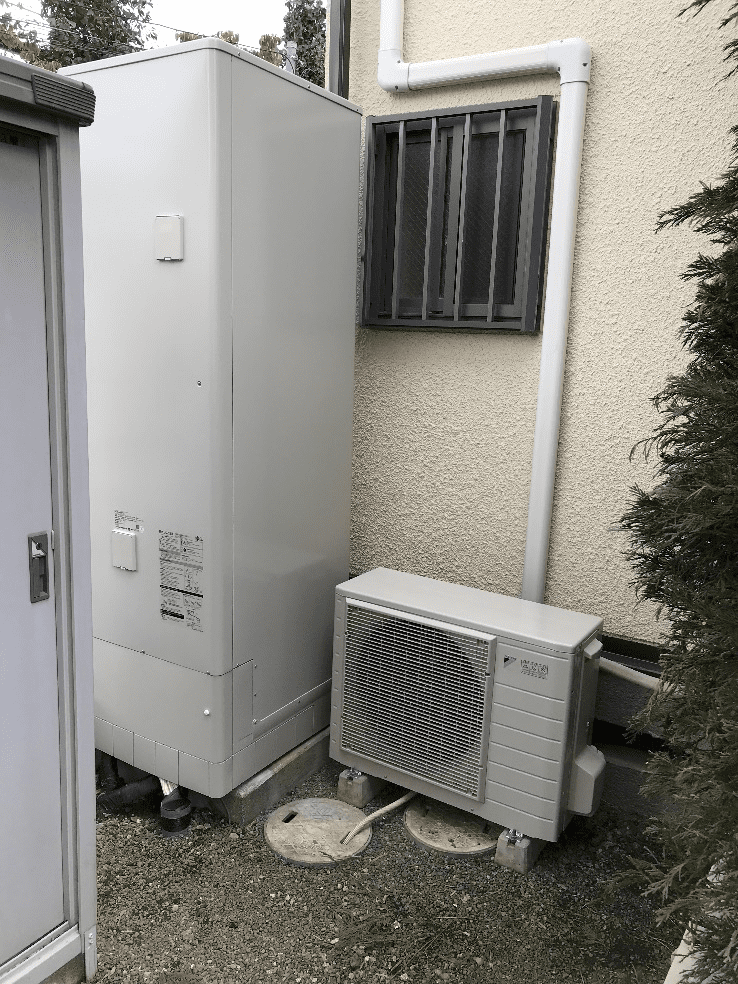 福岡県行橋市北泉エコキュート交換工事Y様