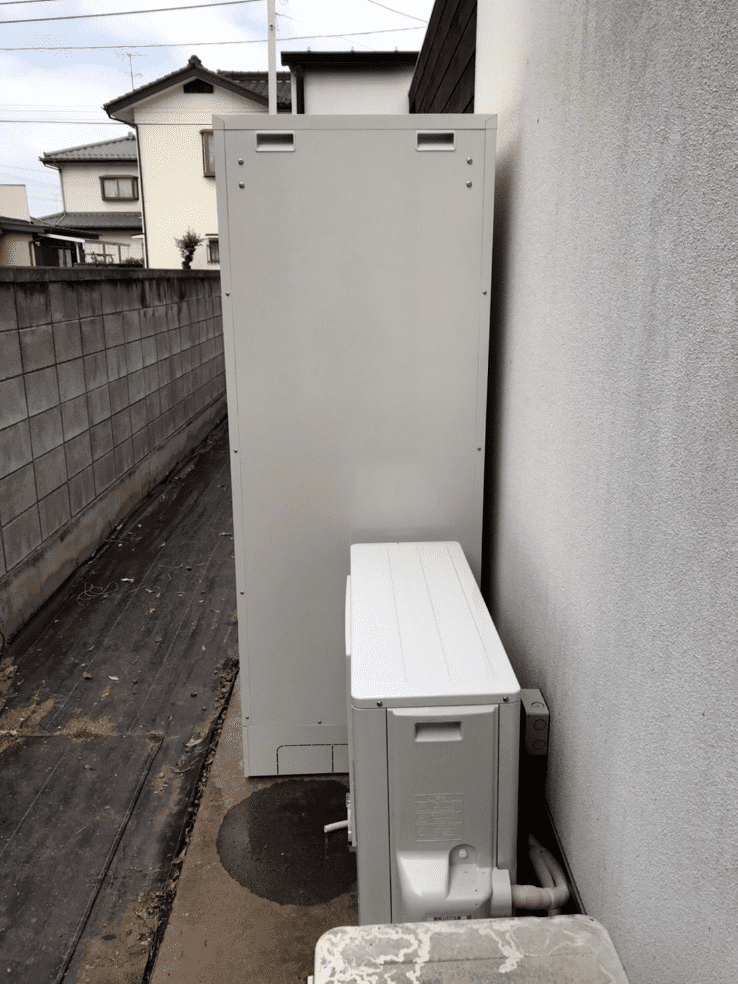 福岡県遠賀郡芦屋町高浜町エコキュート交換工事E様