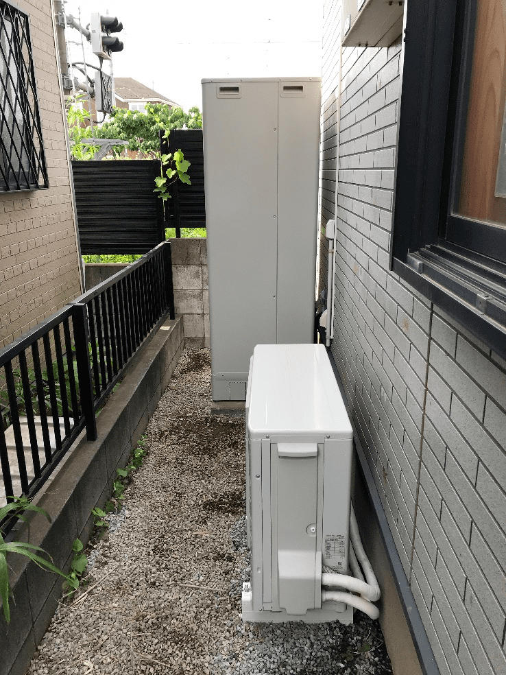 福岡県遠賀郡芦屋町芦屋エコキュート交換工事S様