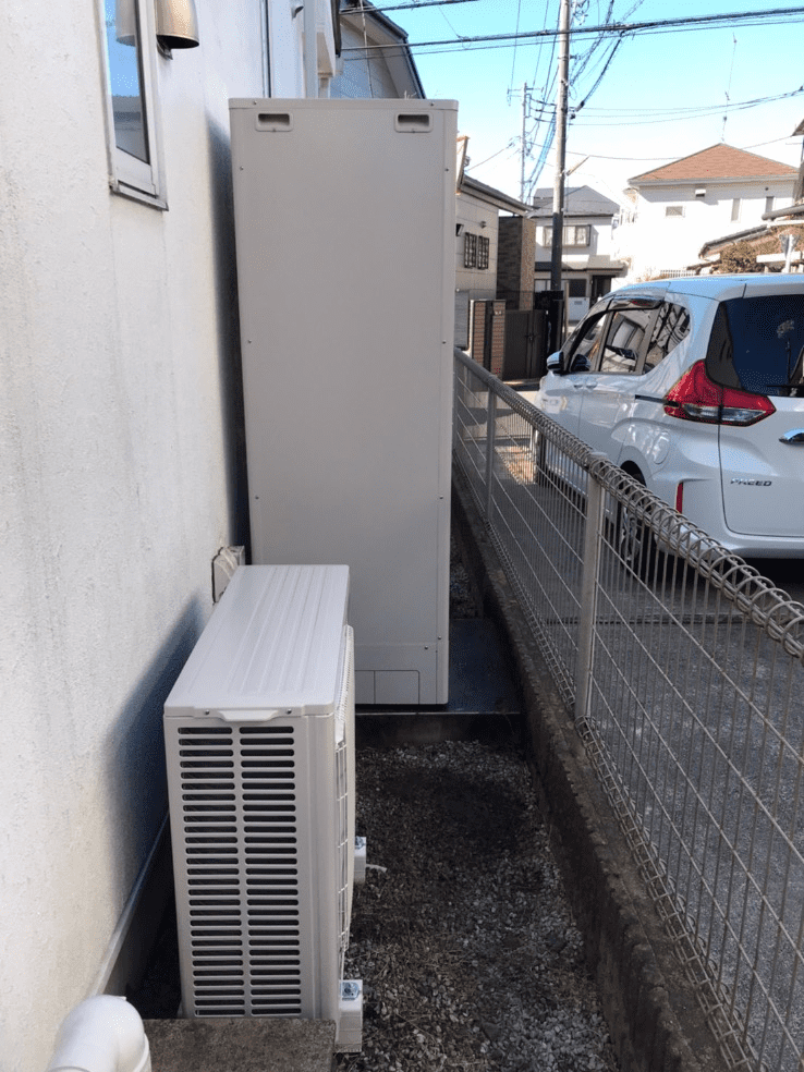 福岡県那珂川市片縄エコキュート交換工事T様