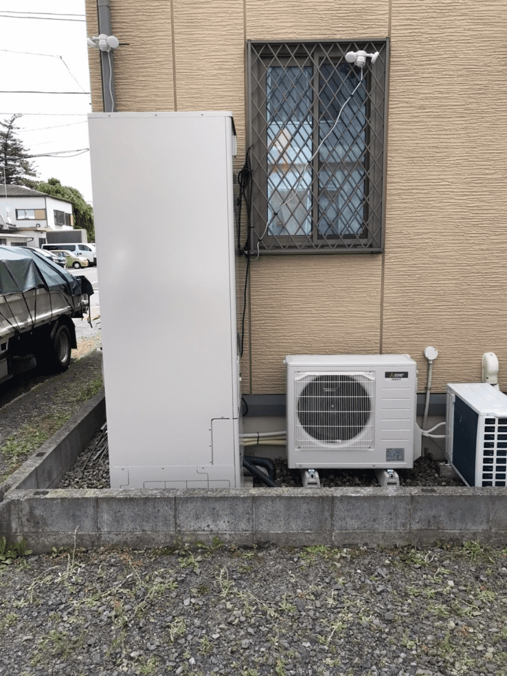 埼玉県加須市中央エコキュート交換工事I様