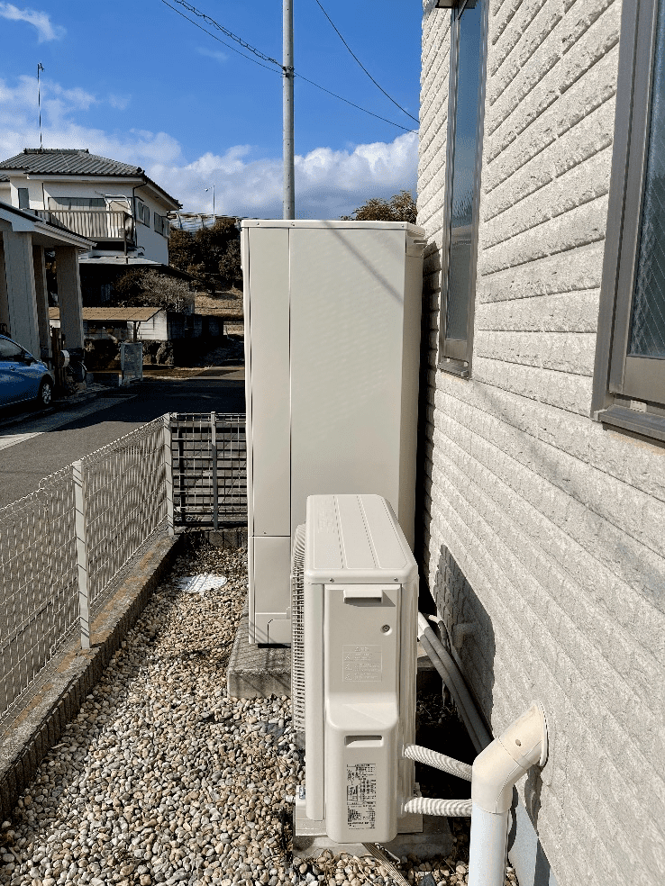 熊本県玉名市小浜エコキュート交換工事N様