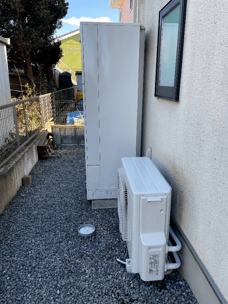 熊本県玉名郡長洲町高浜エコキュート交換工事K様