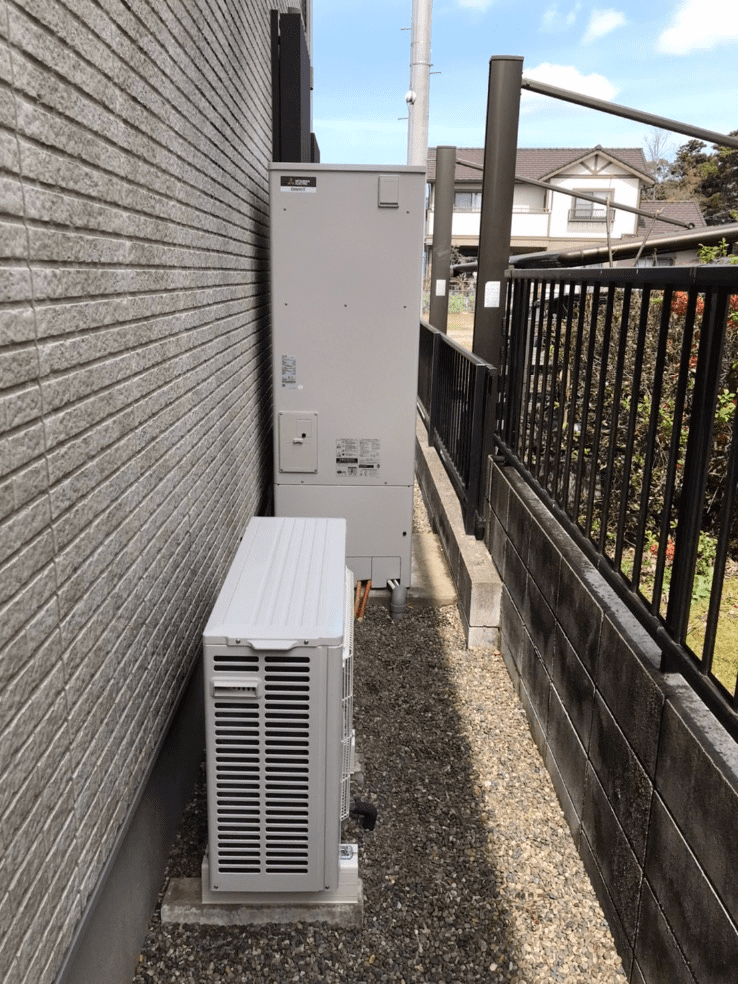 熊本県荒尾市荒尾エコキュート交換工事H様