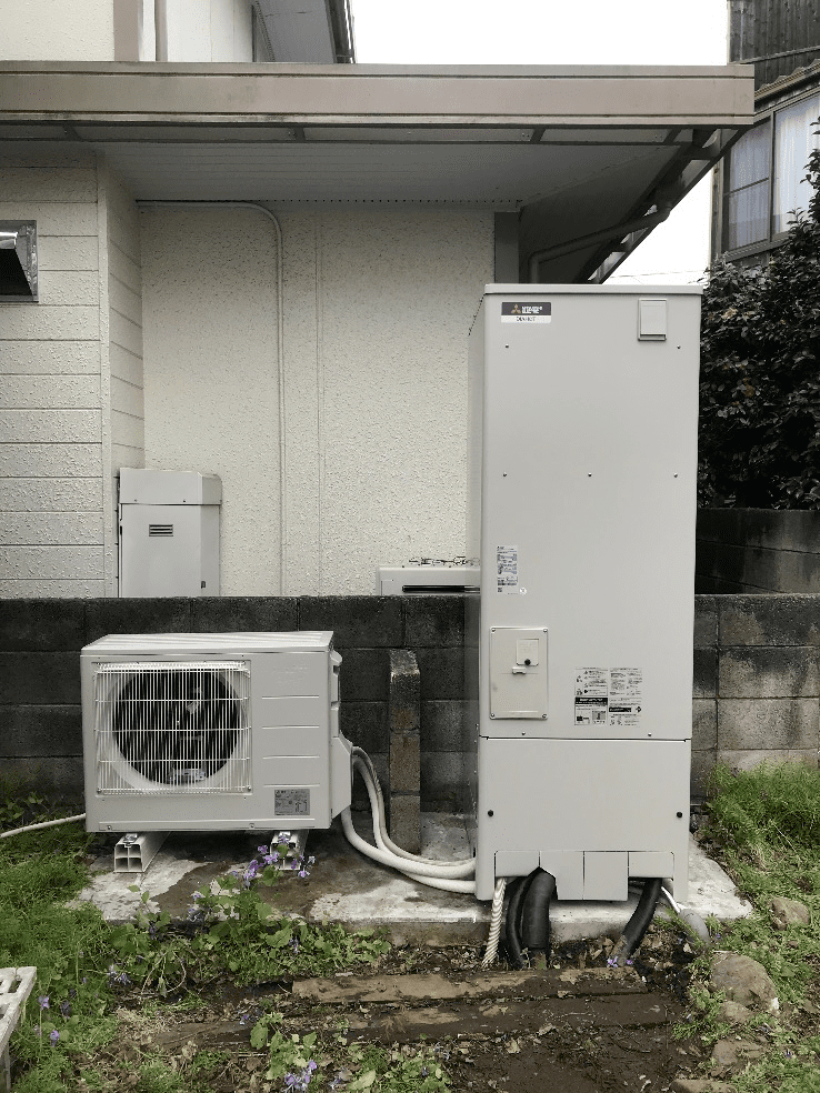 熊本県荒尾市宮内エコキュート交換工事H様