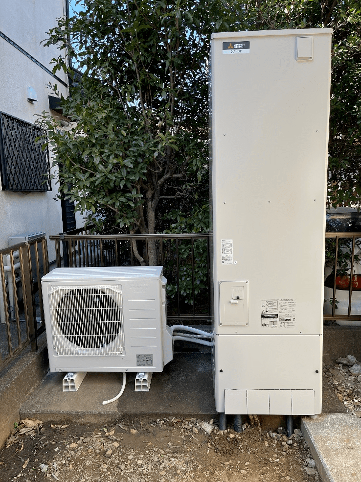 熊本県菊池郡菊陽町戸次エコキュート交換工事E様