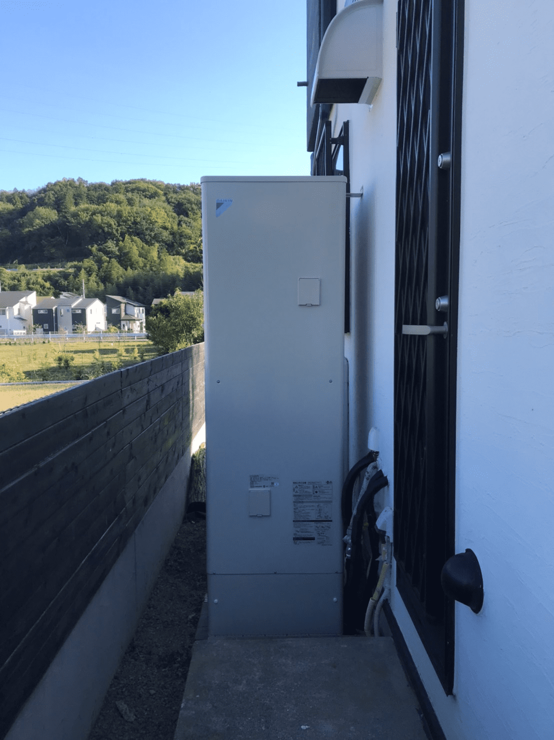 福岡県三潴郡大木町上白垣エコキュート交換工事E様