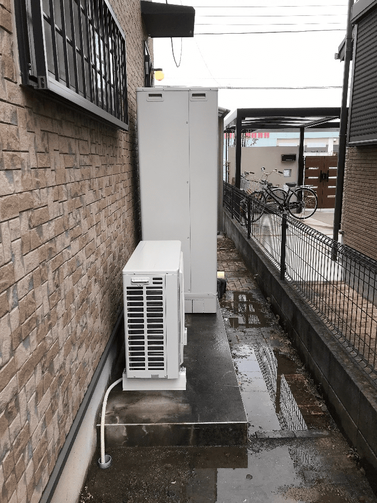 福岡県三潴郡大木町奥牟田エコキュート交換工事T様