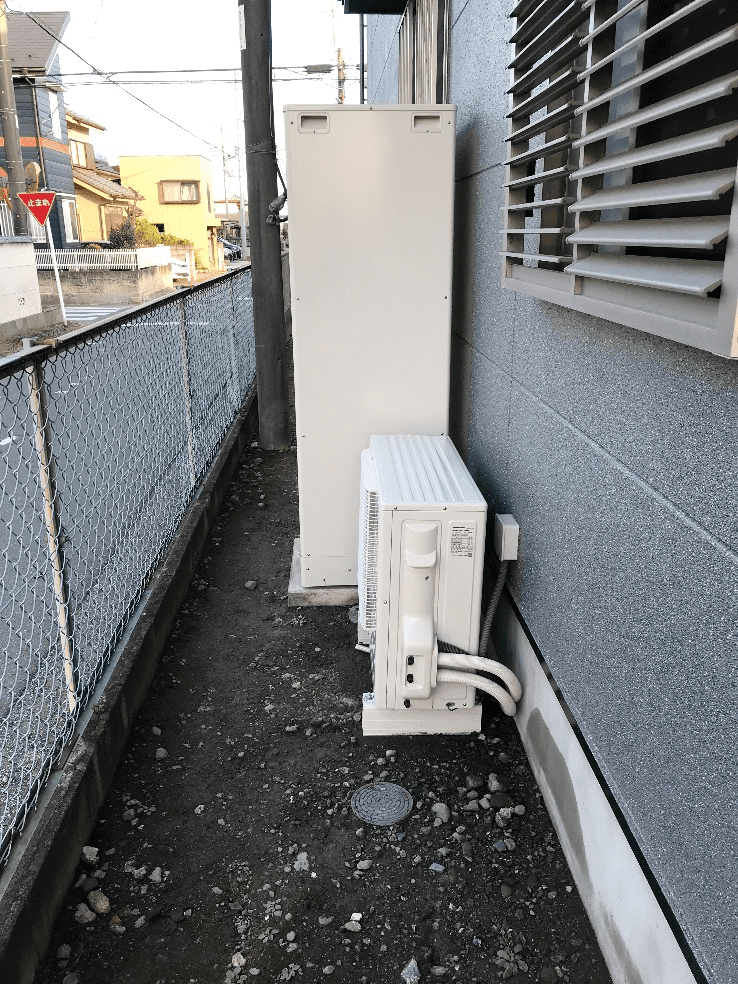 福岡県三潴郡大木町福土エコキュート交換工事T様