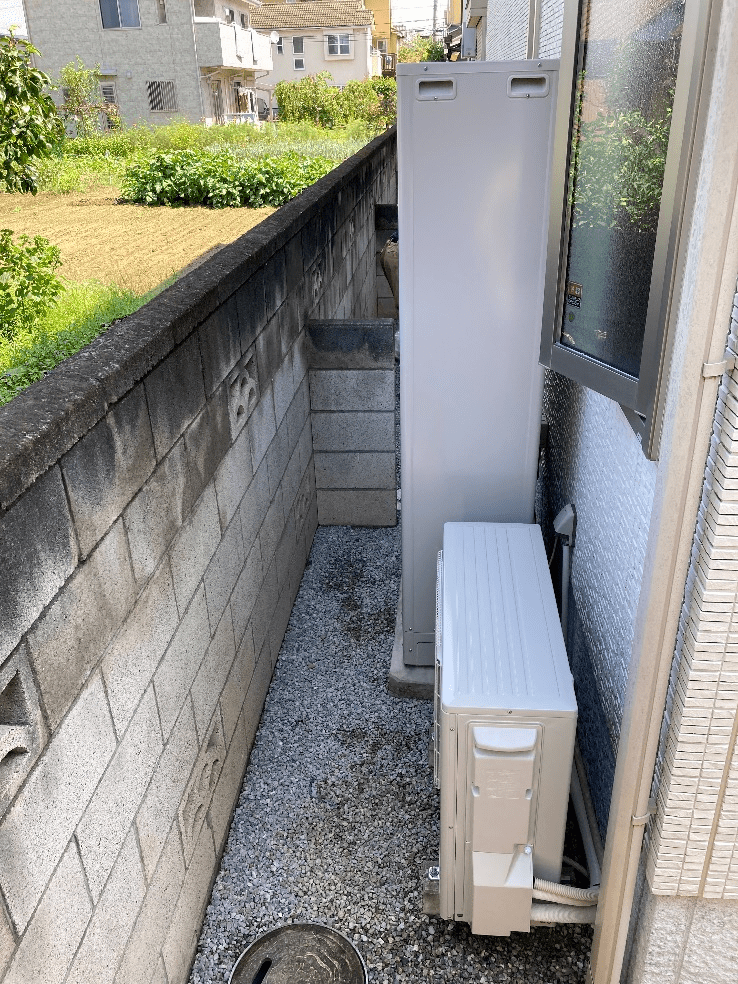 福岡県嘉穂郡桂川町瀬戸エコキュート交換工事S様