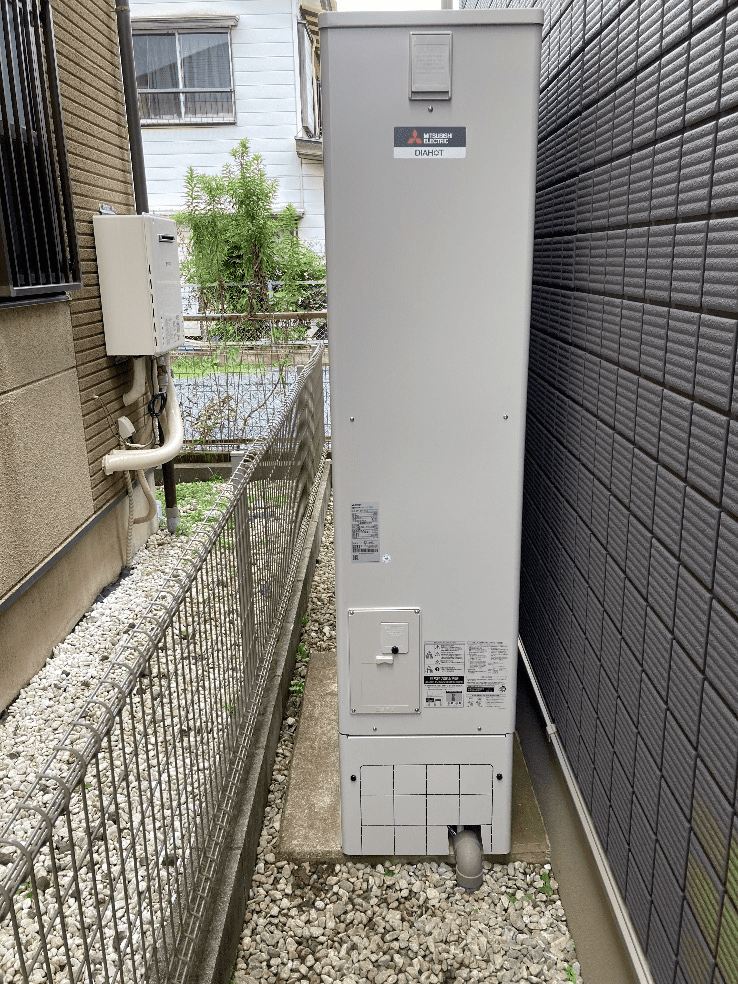 福岡県朝倉郡東峰村宝珠山エコキュート交換工事T様