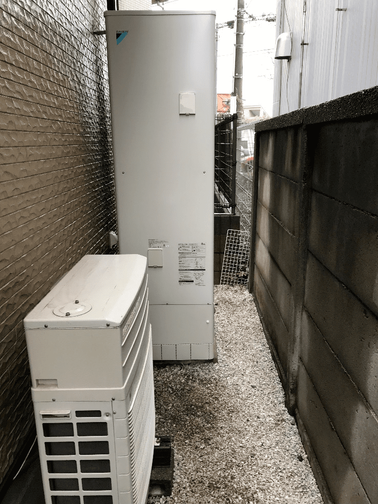 福岡県朝倉郡筑前町篠隈エコキュート交換工事M様