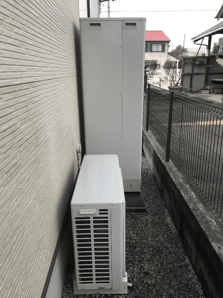 福岡県田川郡大任町今任原エコキュート交換工事W様