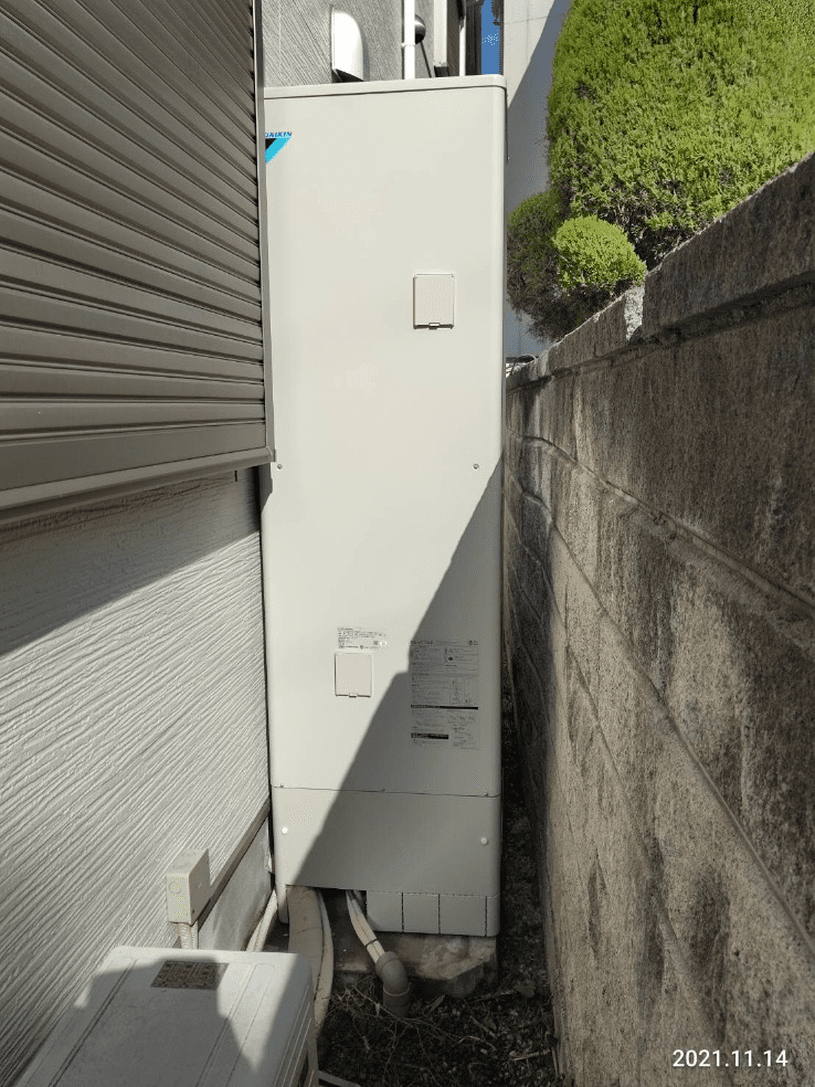 福岡県田川郡糸田町旭ヶ丘エコキュート交換工事W様