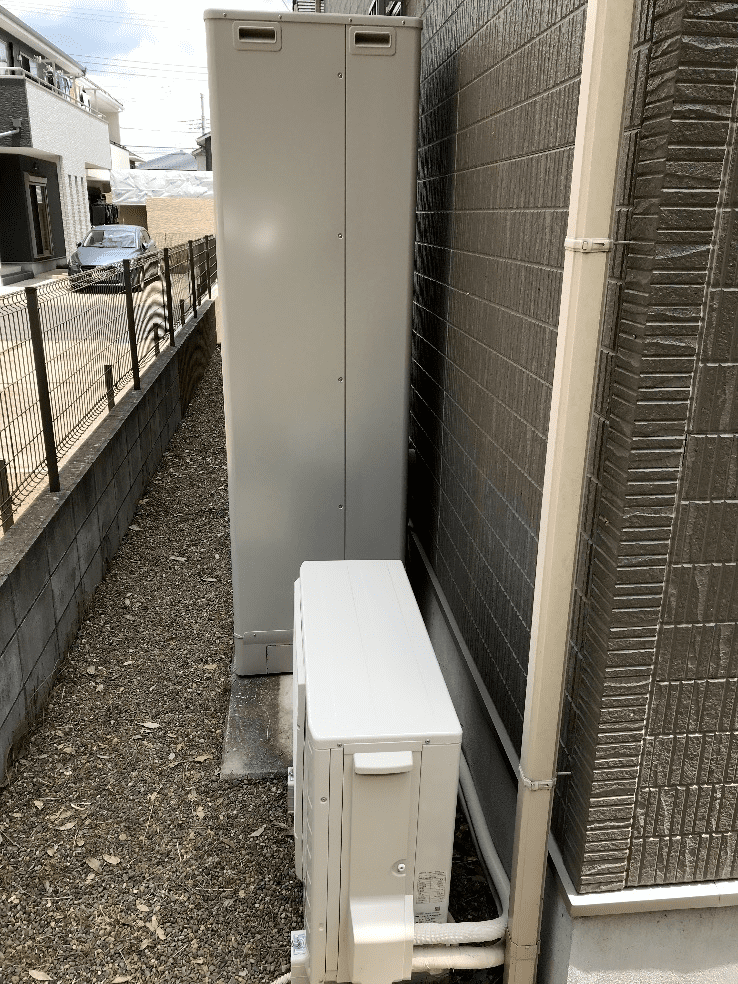 福岡県遠賀郡水巻町鯉口エコキュート交換工事H様