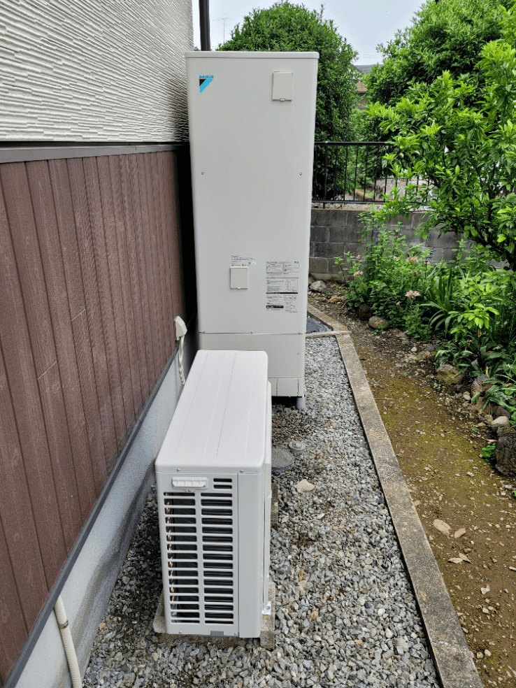 福岡県遠賀郡水巻町猪熊エコキュート交換工事K様