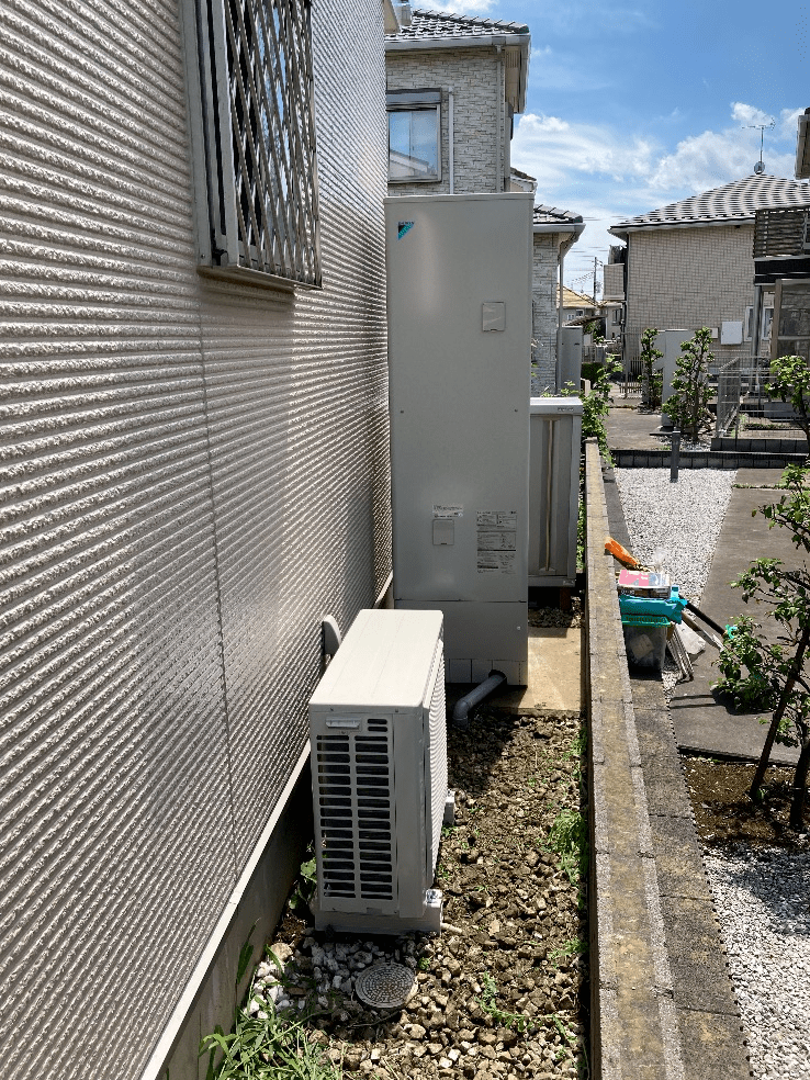 福岡県遠賀郡遠賀町尾崎エコキュート交換工事M様