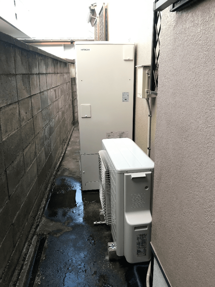福岡県鞍手郡小竹町新山崎エコキュート交換工事N様