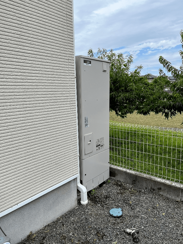 茨城県笠間市旭町エコキュート交換工事O様