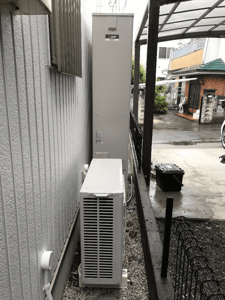 広島県広島市西区上天満町エコキュート交換工事M様
