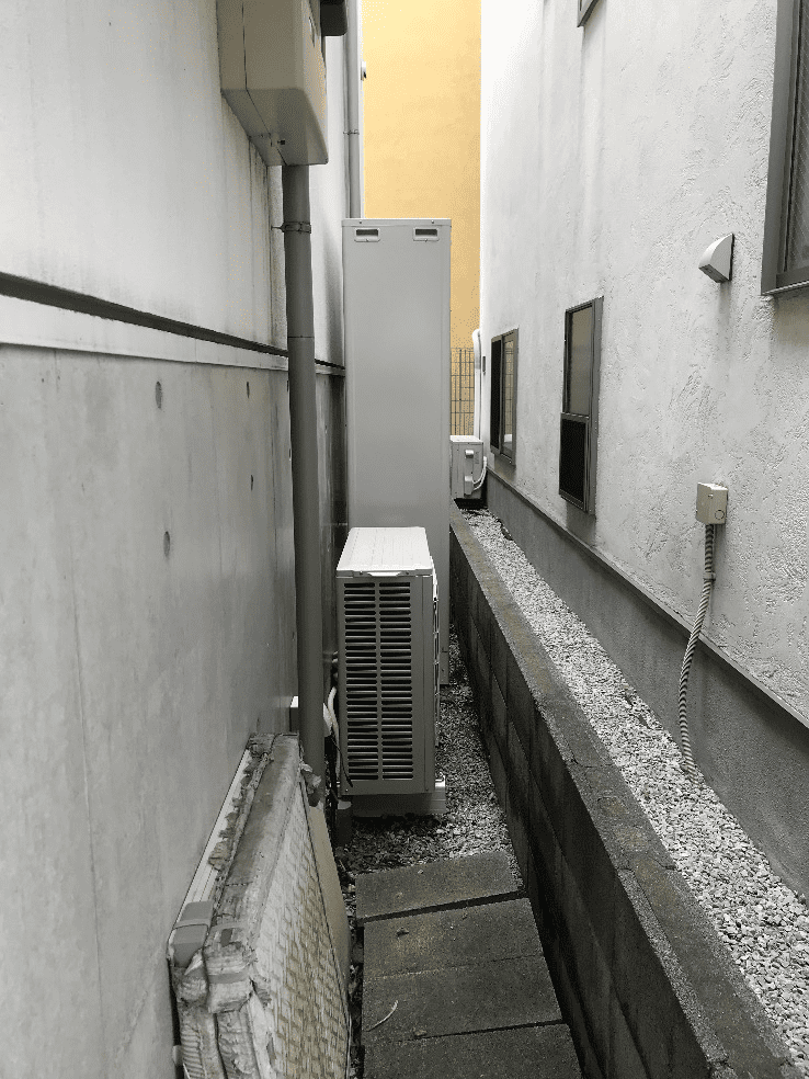 東京都目黒区八雲エコキュート交換工事N様
