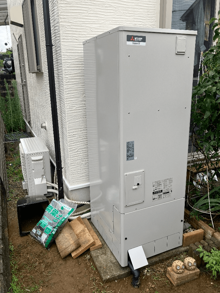 熊本県球磨郡多良木町黒肥地エコキュート交換工事G様