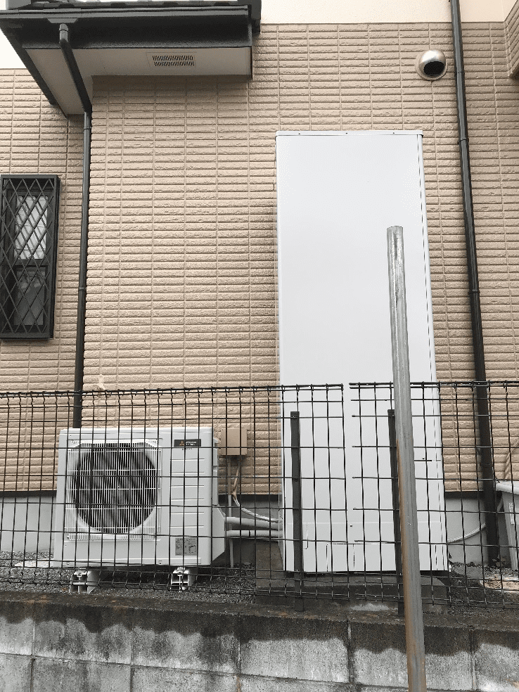 熊本県球磨郡水上村岩野エコキュート交換工事F様