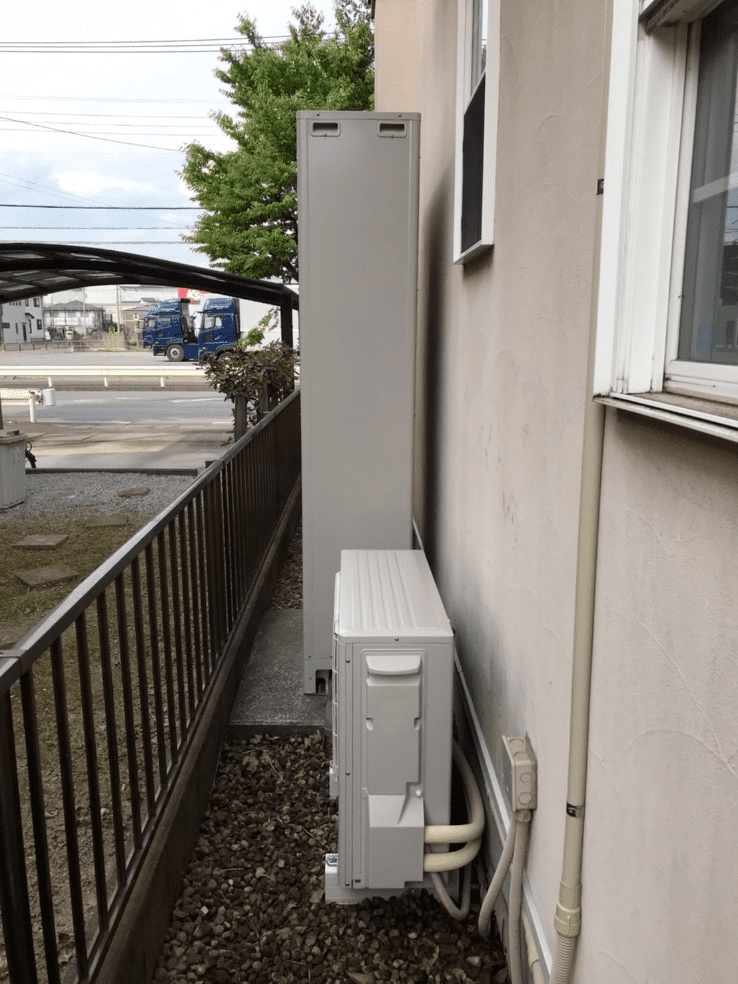 埼玉県久喜市菖蒲町三箇エコキュート交換工事S様