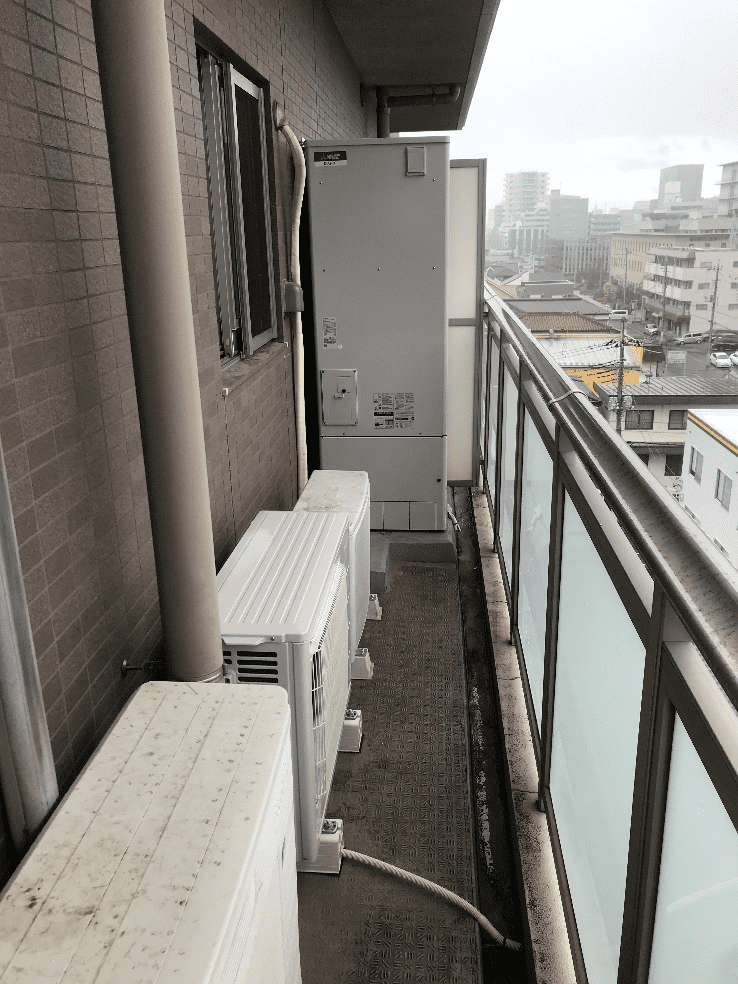 埼玉県春日部市中央エコキュート交換工事M様