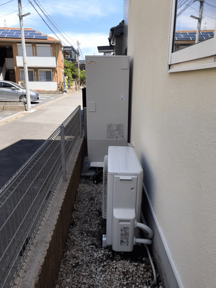 宮城県本吉郡南三陸町志津川平磯エコキュート交換工事I様