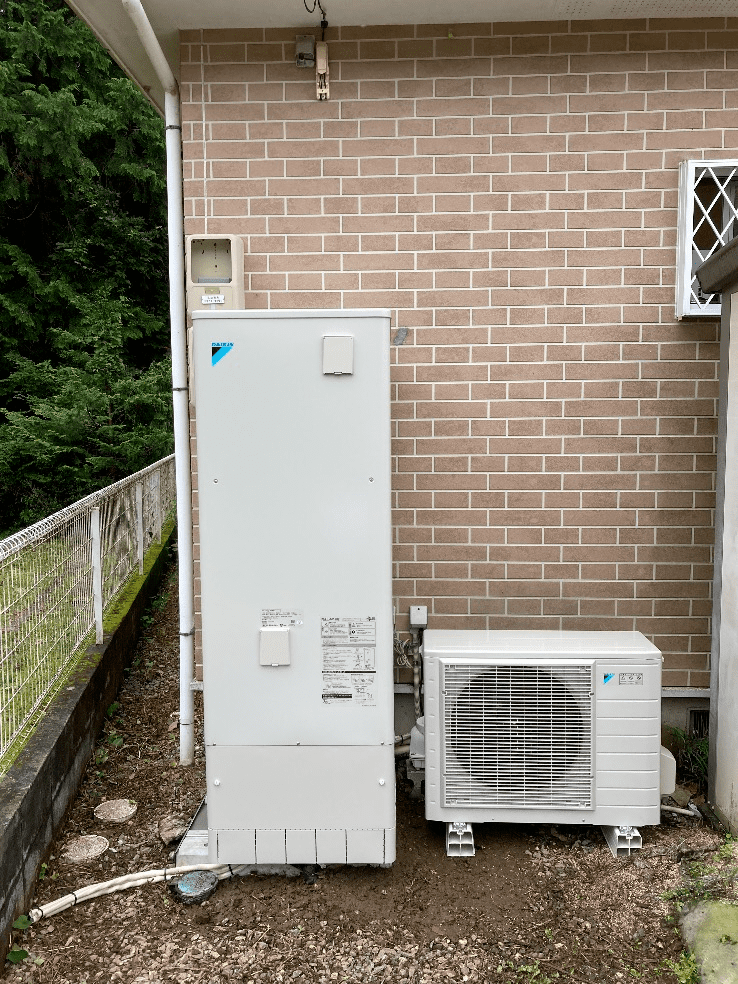新潟県新潟市中央区愛宕エコキュート交換工事K様