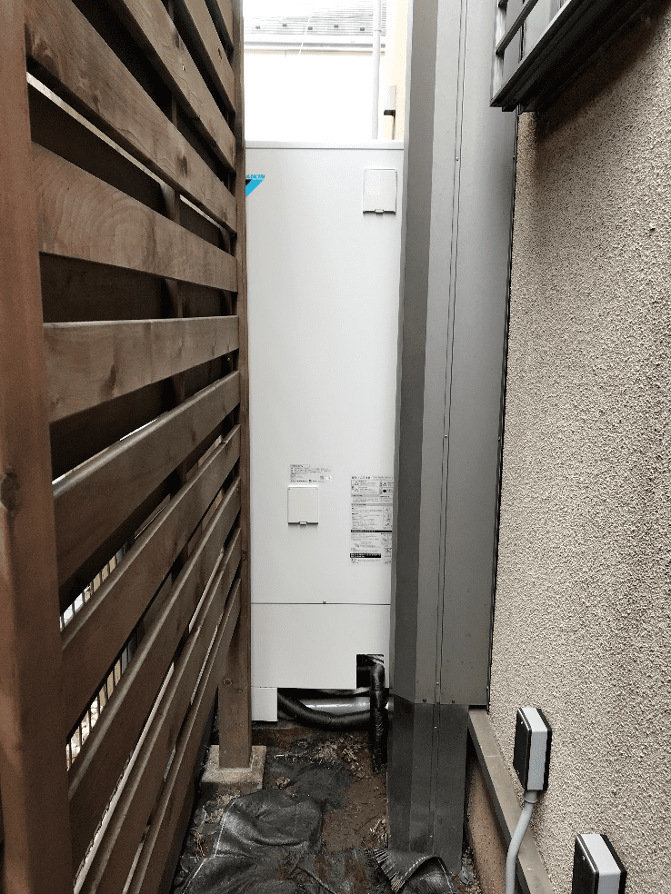 新潟県新潟市江南区曙町エコキュート交換工事I様