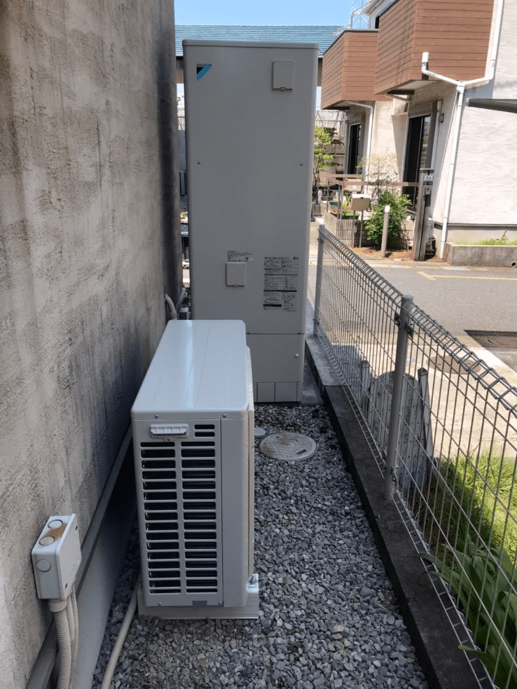 新潟県新潟市秋葉区市之瀬エコキュート交換工事H様