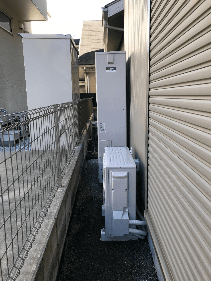 新潟県新発田市大友エコキュート交換工事U様