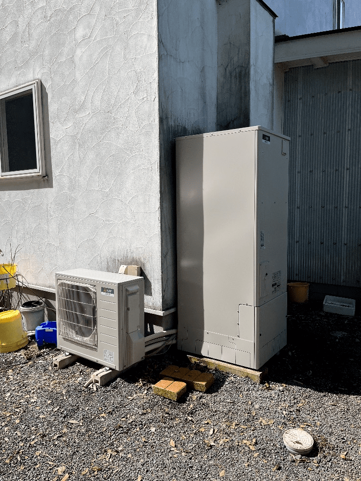 栃木県栃木市藤岡町都賀エコキュート交換工事I様
