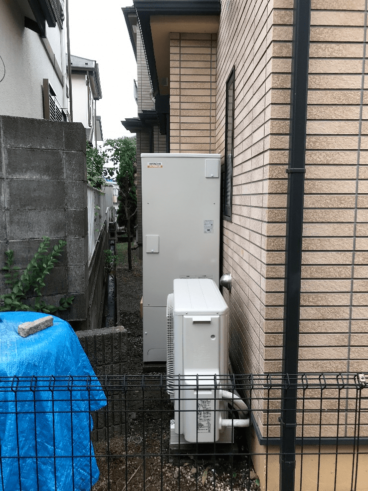 神奈川県横浜市旭区鶴ケ峰本町エコキュート交換工事F様
