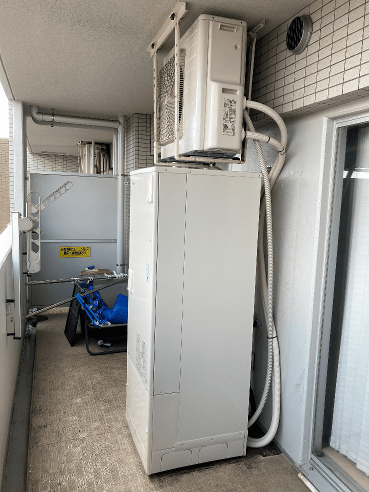 埼玉県和光市白子エコキュート交換工事F様