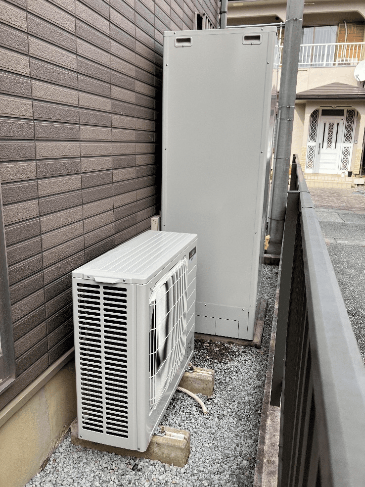 埼玉県熊谷市中央エコキュート交換工事A様