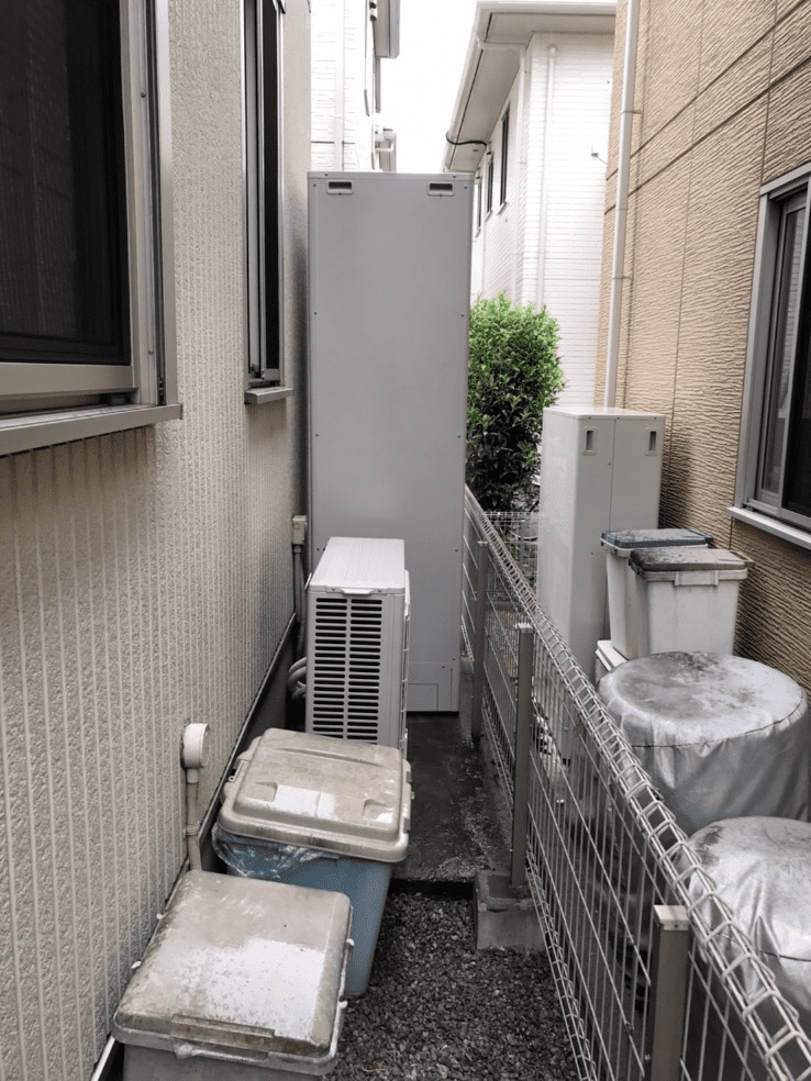 埼玉県草加市原町エコキュート交換工事M様