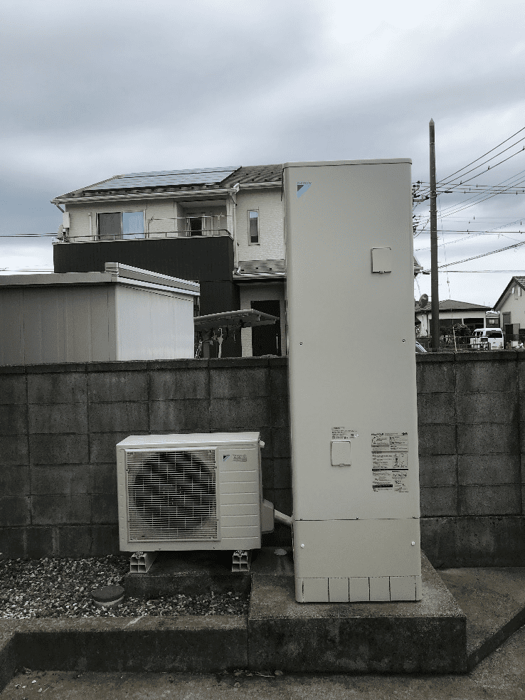 埼玉県越谷市増森エコキュート交換工事T様