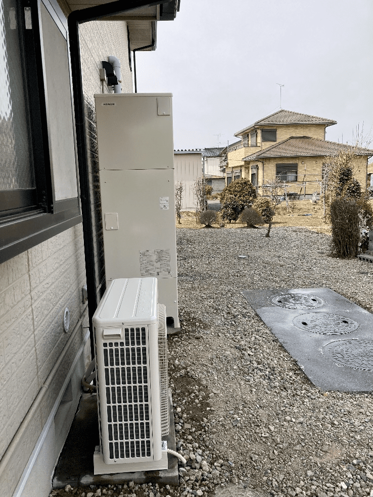 岡山県久米郡美咲町打穴上エコキュート交換工事O様
