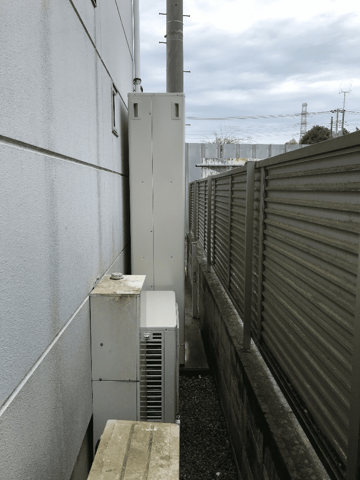 岡山県和気郡和気町衣笠エコキュート交換工事S様