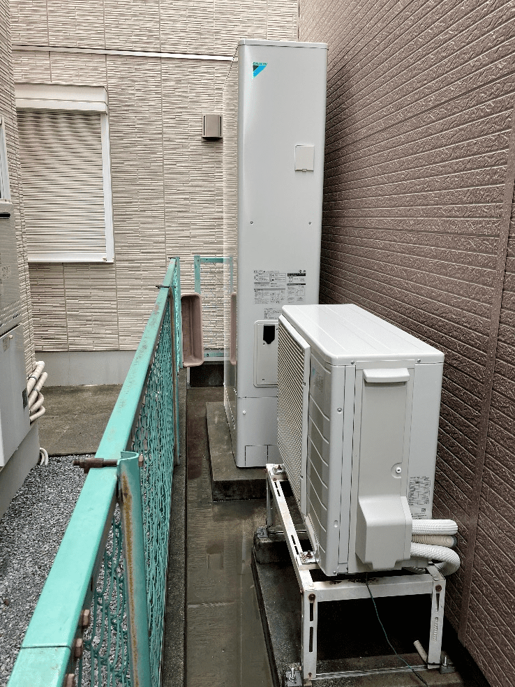 岡山県岡山市北区伊島町エコキュート交換工事Y様