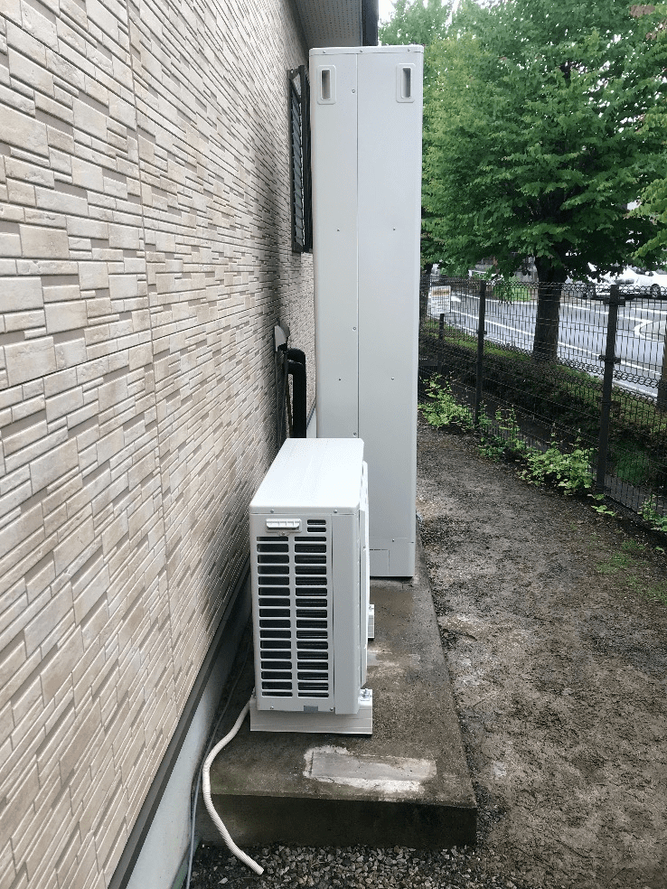 岡山県浅口市鴨方深田エコキュート交換工事G様