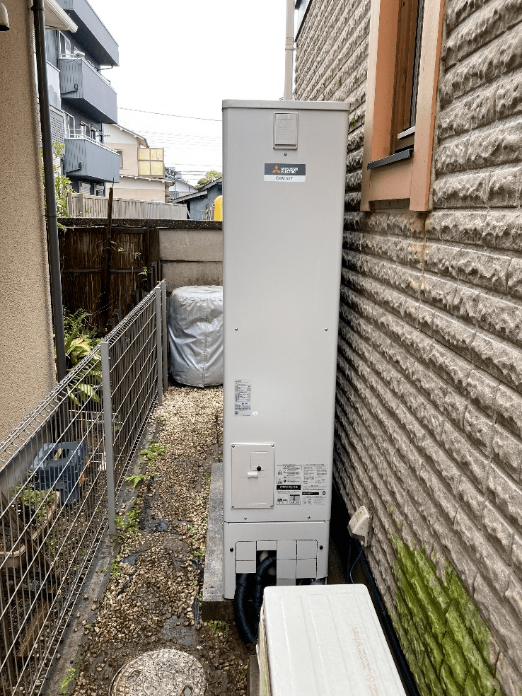 岡山県浅口市鴨方町鴨方エコキュート交換工事K様