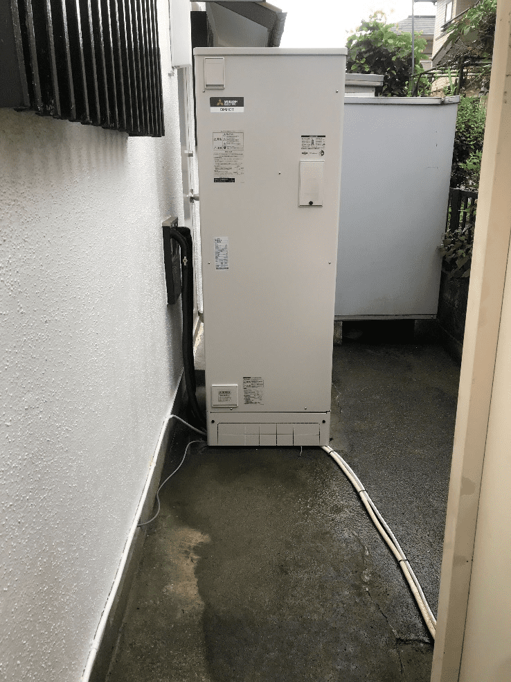 岡山県浅口郡里庄町浜中エコキュート交換工事S様